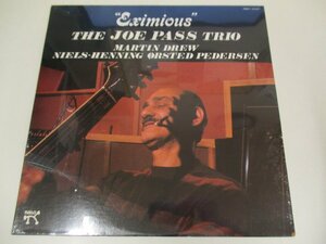 未開封 US盤LP 『THE JOE PASS TRIO / EXIMIOUS』Niels-Henning 　 Martin Drew 　PABLO　　(Z9)