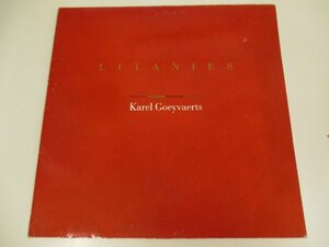 LP2枚組 『Karel Goeyvaerts / Litanies』カレル・フイヴェールツ (Z19)　#