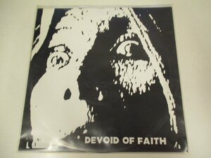 黒盤・10インチ 『DEVOID OF FAITH』 (Z9)