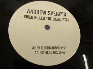 12インチ『Andrew Spencer / Video Killed The Radio Star』 　(Z21)　