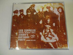 プラケース CD4枚組　EMPRESS VALLEYレーベル 『LED ZEPPELIN / JIMMY'S BIRTHDAY PARTY ROYAL ALBERT HALL』 (Z12)