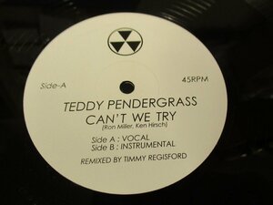 12インチ 『TEDDY PENDERGRASS / CAN'T WE TRY (Timmy Regisford Remix)』 (Z7)　