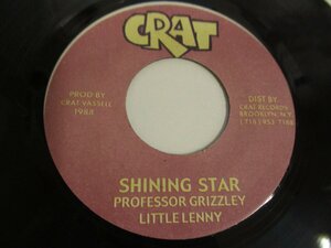 7インチ 『PROFESSOR GRIZZLEY　LITTLE LENNY / SHINING STAR』 (WO EP) A