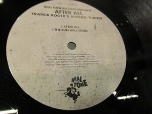 12インチ 『FRANCK ROGER & MANDEL TURNER / AFTER ALL』 