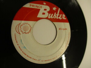 7インチ・シングル　『PRINCE BUSTER / BALD HEAD PUM PUM』