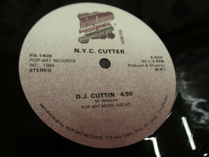 シュリンク　12インチ『N.Y.C. CUTTER / D.J. CUTTIN』MARLEY MARL変名のCUT UPブレイクス！