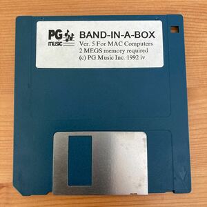 PG music inc. Band in a box floppy 1992 year 