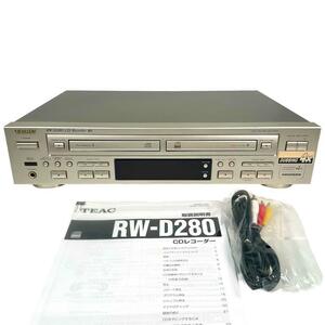 ◆優良動作品◆ TEAC RW-D280 CDレコーダー ダブルデッキ