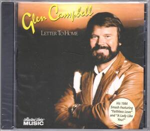 ☆GLEN CAMPBELL(グレン・キャンベル)/Letter To Home◆84年リリースのEmmylou Harrisも参加した超大名盤◇レアな2007年のUS盤の未開封品！