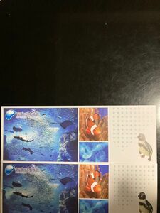 新江ノ島水族館　入館招待券　2枚組