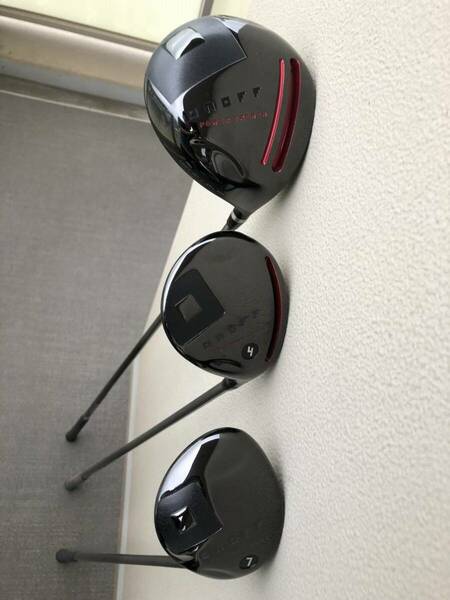 【USED】オノフ 黒 ONOFF KURO 2017 1W, 4W, 7W 3本セット 送料込み