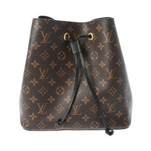 LOUIS VUITTON ルイヴィトン モノグラム ネオノエ ノワール M44020 レディース モノグラムキャンバス ショルダーバッグ Aランク 中古 銀蔵