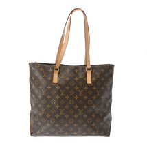 LOUIS VUITTON ルイヴィトン モノグラム カバメゾ ブラウン M51151 レディース モノグラムキャンバス トートバッグ Bランク 中古 銀蔵_画像1