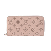 LOUIS VUITTON ルイヴィトン マヒナ ジッピーウォレット ローズジャスミン M82755 レディース レザー 長財布 ABランク 中古 銀蔵_画像1