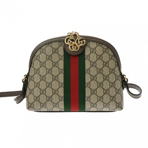 GUCCI グッチ オフィディア ショルダーバッグ ベージュ ゴールド金具 499621 レディース PVC ショルダーバッグ ABランク 中古 銀蔵