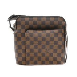 LOUIS VUITTON ルイヴィトン ダミエ オラフ PM ブラウン N41442 ユニセックス ダミエキャンバス ショルダーバッグ Aランク 中古 銀蔵