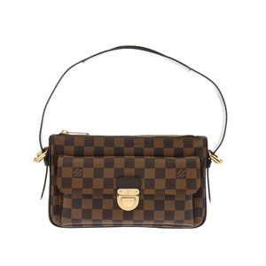 LOUIS VUITTON ルイヴィトン ダミエ ラヴェッロ GM ブラウン N60006 レディース ダミエキャンバス ショルダーバッグ Aランク 中古 銀蔵