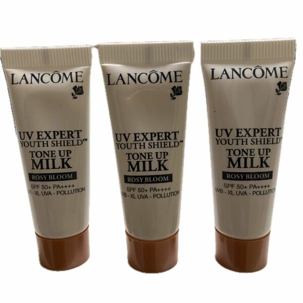 LANCOME UVエクスペール トーンアップ ローズ 日焼け止め用乳液 メイクアップベース SPF50++++ 10ml×3