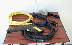  postage included KARCHER Karcher trigger gun / nozzle / water supply hose set 