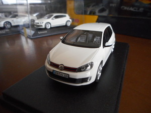 ★★1/43 VW ゴルフ GTi Ⅵ ホワイト ディーラー特注 シュコー フォルクスワーゲン Golf White Schuco★★