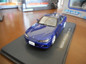 ★★1/43 エブロ 日産 シルビア S15 スペックR 1999 ブルー Ebbro Nissan Silvia S15 Blue★★