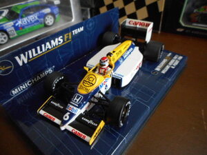 ★★1/43 ウィリアムズ ホンダ FW11 ネルソン・ピケ #6 Minichamps Williams Honda FW11 Piquet 1986★★