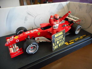 ★★1/18 F1 フェラーリ シューマッハ チャンピオン F2004 マルボロ仕様 Ferrari Schumacher Simply the Best Marlboro HotWheel★★