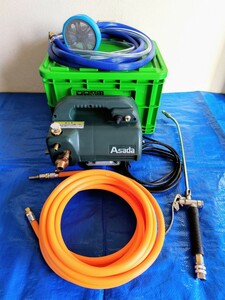 asada440/ high pressure washer / air conditioner washing machine / test pump / power spray machine / disinfection 