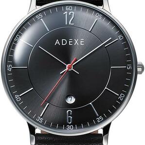 ADEXE アデクス 腕時計 クォーツ正規輸入品 黒グレー 2046B-04