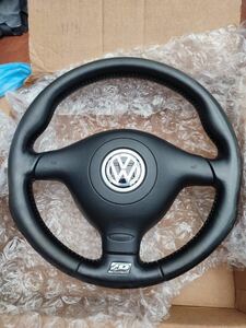 rare beautiful goods VW Volkswagen Golf 4 Ⅳ R32 "Koenig" leather steering whee steering wheel 