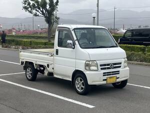 HA7 Acty truck 4WD 5MT Air conditioner Power steering timing belt交換済み One owner 機関良好 Vehicle inspectionR6/9 四駆 Carry Sambar Hijet