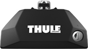 THULE スーリー マツダ CX-8 KG2P H29/12～ ダイレクトルーフレール付 7106 7112 6090 ウイングバー ルーフキャリア キャリアベース ウイン_画像3