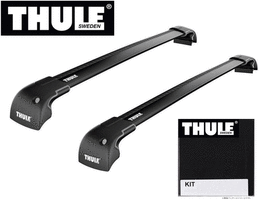 THULE SX4 S-CROSS YA22　YB22 9594B　4040 ウイングバーエッジ　ブラック スーリー キャリアベース ルーフキャリア