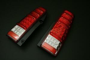 エムブロ　ジムニー　JB23W　ＬＥＤテールランプ 流れるウインカー【切り替えスイッチ付】レッドレンズ コーリン