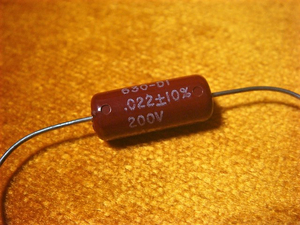 Vintage TRW Film Capacitor 0.022uf / 200V フィルムコンデンサー 0.022μf