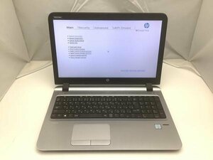 ジャンク!HP N8K04AV○Core i5 6200U 2.3G 4G 500G