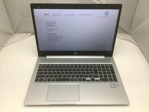 ジャンク!HP 7PJ69PA#ABJ○Core i5 8265U 1.6G 8G 500G