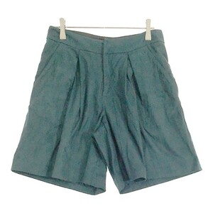 [31034] BEAMS HEART Beams Heart culotte pants size 0 / approximately S moss green casual good-looking dressing up lady's 