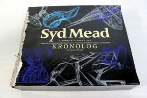 sido* Mead / Chrono rog book of paintings in print 2 pcs. +LD future ... make, heaven -years old sido* Mead. all .SYD MEAD KRONOLOG laser disk BOOK