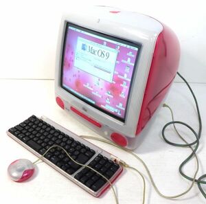 imac DV/M5521/ストロベリー/G3-400Mhz/64MB/10GB /OS9.0.3/元箱付属　起動確認済