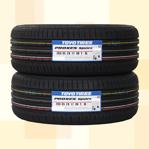 205/45R17 88Y XL TOYO トーヨー プロクセス スポーツ PROXES SPORT 24年製 正規品 送料無料 2本セット税込 \25,300 より 1