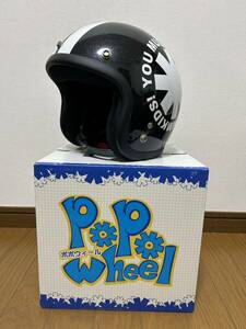 KIDS 用ヘルメット　ポポウィール　バールブラック