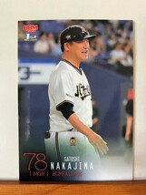 【2024 BBM 1st】163中嶋聡（オリックス・バファローズ）レギュラーカード_画像1