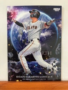 【2024 BBM 1st】CE10坂本勇人（読売ジャイアンツ）CROSS EARTH