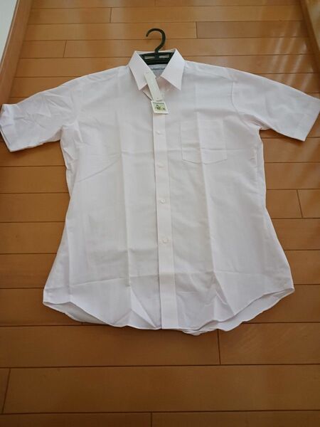 新品Yシャツ　麻混　薄いピンク　カネタ(株) Super Clean　日本製