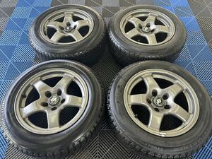 日産純正　NISSAN BNR32 GTR 16インチ 8J 5H 5穴 PCD114.3 中古アルミホイール4本セット