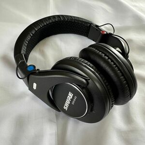 SHURE ヘッドホン SRH840 ブラック