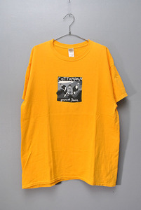 COTTON PAN GOURMET JEANS コットンパン グルメジーンズ 半袖Tシャツ 前プリント イエロー/L