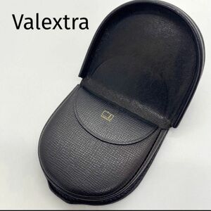 Valextra ヴァレクストラ コインケース ブラック 黒 レザー 財布 小銭入れ 希少 レア 美品