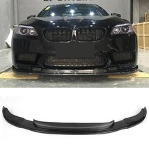 ●BMW,5シリーズ,F10,M5,4ドア,フロントバンパーリップスポイラー,2012-2016年に適合,フロントバンパーリップチンスポイラー_画像2